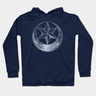 Moon Star - Blue Hoodie